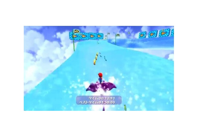 Switch『マリオ3Dコレクション』、ギャラクシーのサーフィンレースは本体を傾けて操作する仕様