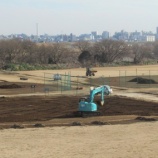 『新たな土の搬入が始まり、大規模メンテナンス本格化』の画像