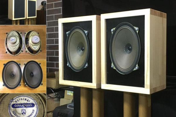 西独 Blaupunkt 18×26㎝究極フルレンジシステム ペアPHST内蔵 西独 Blaupunkt 18×26㎝究極フルレンジシステム ペアPHST内蔵