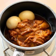 ♡鶏肉のほったらかしバタポン煮♡【#簡単レシピ #時短 #節約 #煮るだけ #作りおき #お弁当 】