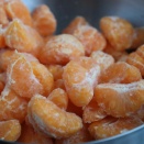 受験生の眠気覚ましに冷凍みかん