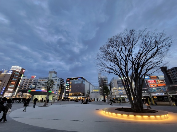 【布田の工事】想像以上に広々！調布駅前広場が遂に完成したといってよさそう！
