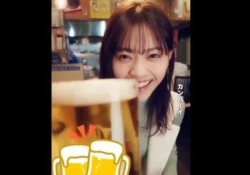 【最高】西野七瀬ちゃんと乾杯・・・！！！！！
