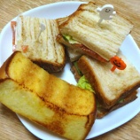 『ディニッシュパンのサンドイッチ』の画像