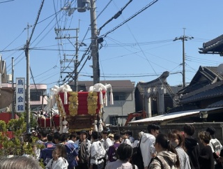 小太鼓まつりの朝