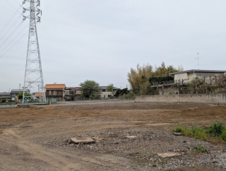 流山市駒木台の「宇宙センター 流山店」跡地の工事状況（2026年4月22日）