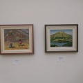 妻と二人展（人物観察）