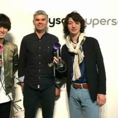 ダイソンドライヤーの新製品発表会