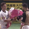 ホークスさん、引退する田中賢介に花束を用意