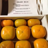 『ふるさと納税で種無し柿』の画像