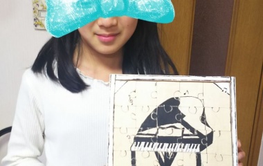 『ピアノジグゾーパズル( ≧∀≦)ノ』の画像