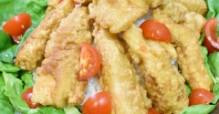 衣が大事♪フライドチキン丼