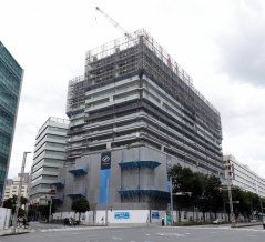 地上23階、高さ約80m「ブリリアタワー千葉」の建設状況！三越跡地の分譲タワマン（2025.8.13）