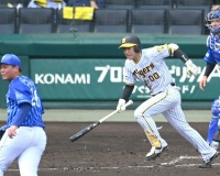 左キラーだ！阪神・山本　宮城、今永に続き浜口撃ち！３戦連続の先発起用応える猛打賞！！