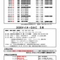 ５月合同自主練習会及びナイターOACの予定