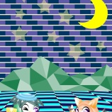 『夜風景(出目クジラ編)』の画像