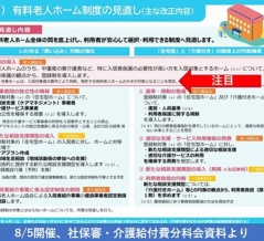 住宅型有料老人ホームの登録制の影響は思った以上に大きい
