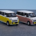 レビュー トイズキャビン カプセルトイ 1/64 ダイハツ ムーヴキャンバス 2022～