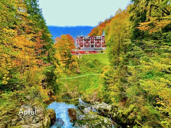 150年の歴史あるグランドホテル・ギースバッハに宿泊🇨🇭（前半）