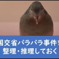 国交省バラバラ事件を整理・推理しておく。赤木レイアなのか？
