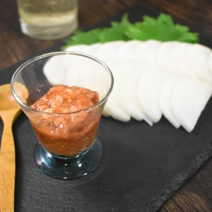 お酒がすすむ♪酒盗大根