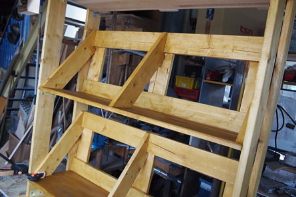 Diyで作る自作のタイヤ置き場 ラック まとめ キャスター 単管パイプ スタッドレス ツーバイフォー Diyナビ Diyパイプ Diyナビ