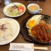 太子　カツそばランチ♪《ノルマンディー》