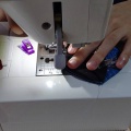 インターンがま口製作過程