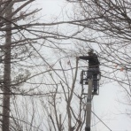 羽生岩瀬小　校長室から