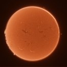 太陽画像のセルフフラット補正にひと手間