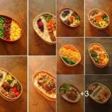 『2019年6月に作らさせていただいた14個のパートナーの相棒のボリューミーお弁当達になります~★お弁当総数の合計は1561+14=1575個となりました~♪』の画像