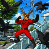 『カラスに注意！！』の画像