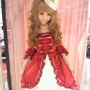 ベルサイユワンピ無地70％OFF★赤40size・42sizeともに残り2点になりました！