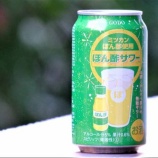 『【飲んでみた】ぽん酢と焼酎のシンプルなおいしさ「ぽん酢サワー」』の画像