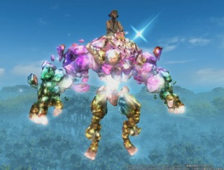 【FF14】レインボーゴーレムマウントは魔獣使い「闘獣練ランキング」上位300人の報酬と判明！シーズン限定ではなくシーズンが変わっても同じものが手に入る設計に