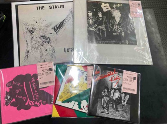 レア物中心にPUNK/HC中古LPが入荷!!