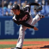 『【野球】ヤ１―６ロ　唐川、７回１失点の好投、アジャ井上が豪快オープン戦１号』の画像