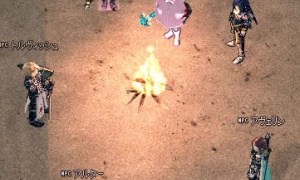 殺伐とした騎士団にキャンプファイアが！