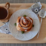 『無印良品シナモンロールとアヒージョを食べてみた』の画像