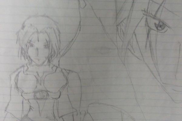 描いた絵をアップするだけ 描いた絵をアップするだけ