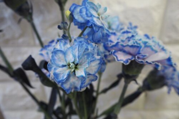 オリジナルカラーな切り花をお届け アートフラワーカメレオン 年12月