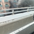 【火事情報】神奈川県横浜市都筑区川向町 港北インター近く 元宿泊施設建物付近から黒煙あがる火災5月15日 #横浜 #港北 #火災