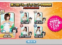 グラビア掲載権をかけた公式音ゲーイベントの中間発表キター！1位は・・・