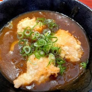 姫路　鳥天カレーうどん定食♪《錦》