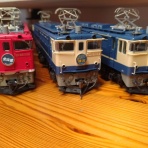 クローゼットの中の鉄道模型