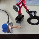 カムプロフィール測定器（その3）ロータリーエンコーダー