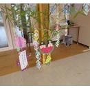 秩父こども園　つどいの広場はっぴー　七夕かざり製作
