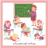 『The school system（学校制度）』の画像