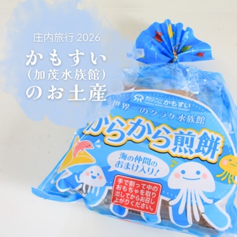 【両親と庄内旅行②】かもすい(加茂水族館)で買ったお土産！