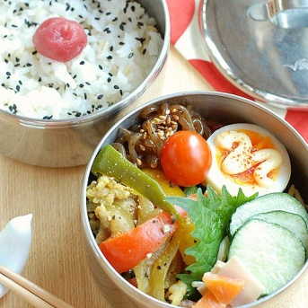 豚小間とピーマンのカレー炒め弁当【やりません】